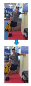wall glides are a great herniated disc exercise