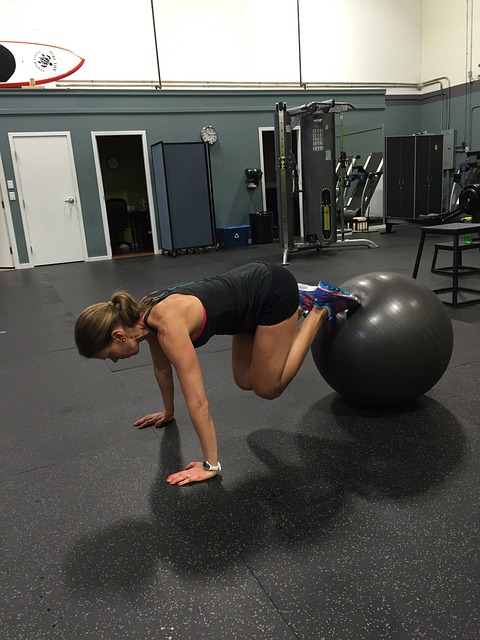 The ball draw-in is a great core exercise for sciatica